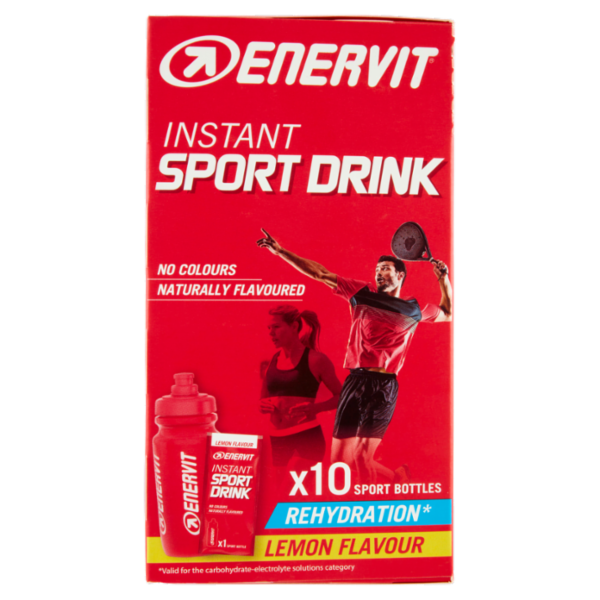 Enervit Instant Sport Drink Lemon Flavour 10 x 16 g
