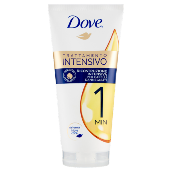 Dove Ricostruzione Intensiva Trattamento Intensivo per Capelli Danneggiati 1 Min 170 ml