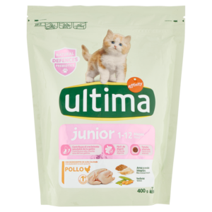 Ultima Cat Junior 1-12 Mesi Pollo 400 g