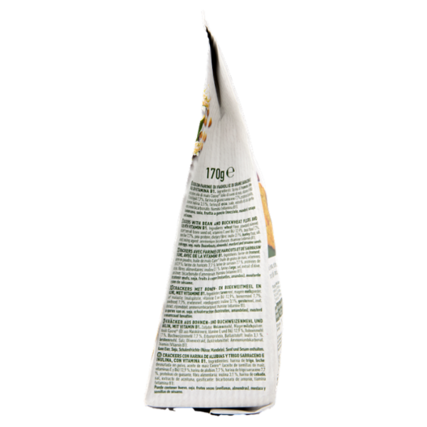 Cuore Sfoglie al forno con farina di Fagioli e di grano saraceno 170 g