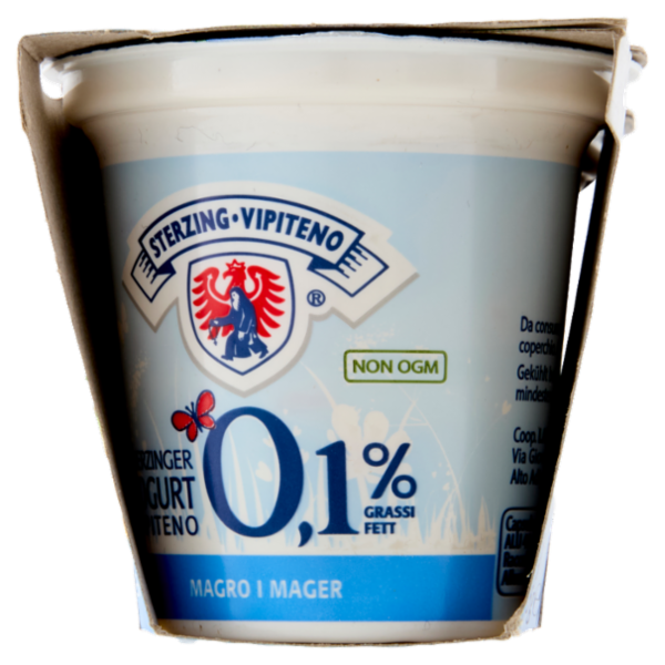 Sterzing Vipiteno 0,1% Grassi Yogurt Magro all'Arancia Carota e Zenzero 2 x 125 g