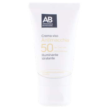 Armonia & Benessere Crema Viso Antimacchia SPF 50 Illuminante Idratante 50 Ml