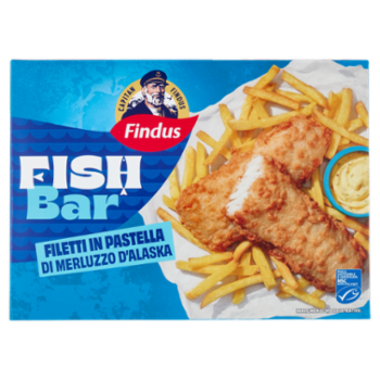 Capitan Findus Fish Bar Filetti Di Merluzzo In Pastella 240 g