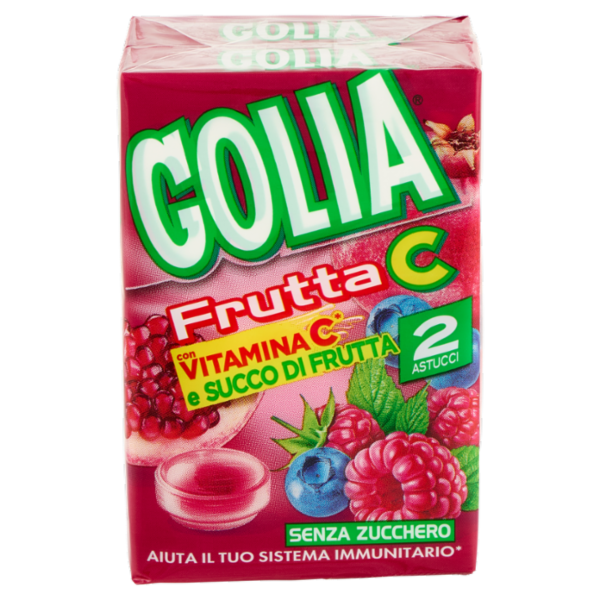 Golia Frutta C Frutti Rossi 2x46g
