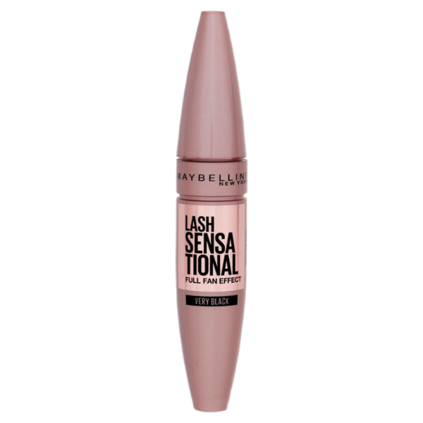 Maybelline New York Mascara Ciglia Sensazionali, Volumizzante, Very Black, 9.5 ml