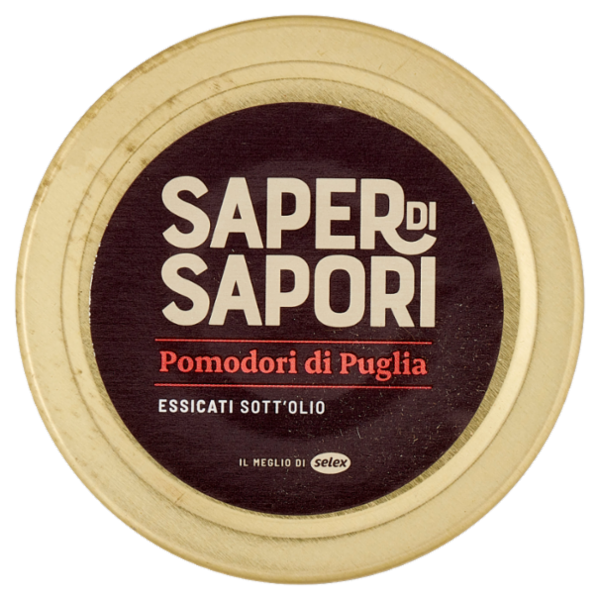 Selex Saper di Sapori Pomodori di Puglia Essiccati Sott'Olio 280 g