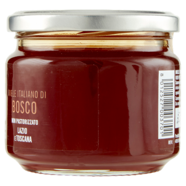 Mielizia Bio Miele Italiano di Bosco non Pastorizzato Lazio e Toscana 300 g
