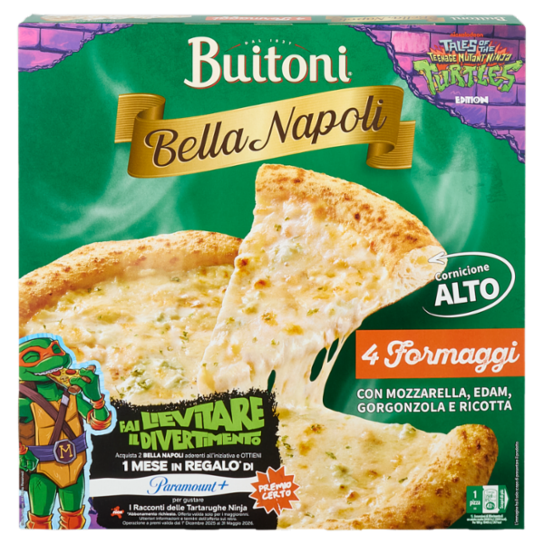 Buitoni Bella Napoli 4 Formaggi Pizza surgelata 345g