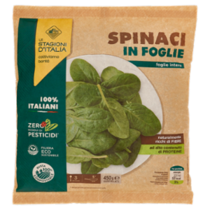 Le Stagioni D'Italia Spinaci In Foglie Surgelati 450 g