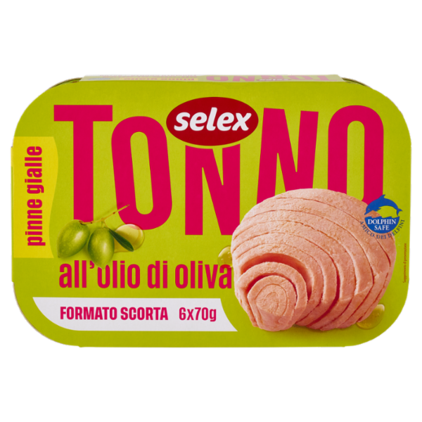 Selex Tonno all'Olio di Oliva 6x70 g