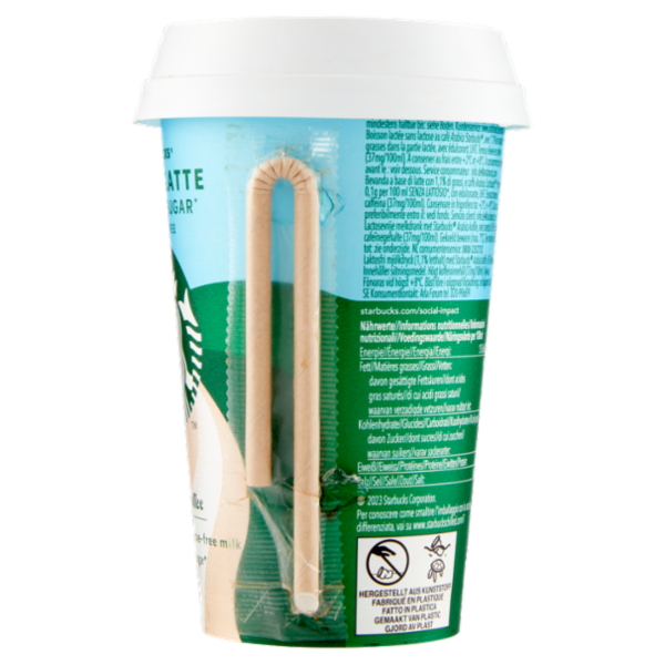 Starbucks Skinny Latte No Added Sugar* 220 ml
