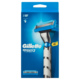 Gillette Rasoio da Uomo Mach3 Turbo Manico + Lamette di Ricambio, 2 Ricariche