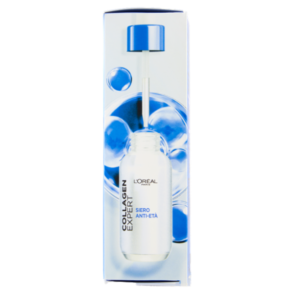 L'Oréal Paris Collagen Expert Siero Anti-Età 5% Glicerina + Peptidi di collagene, 30 ml