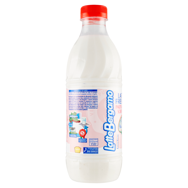Latte Bergamo Latte Fresco Parzialmente Scremato 1000 ml