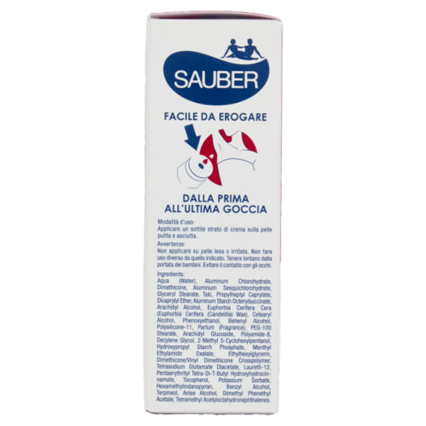 Sauber DeoActive sport & stress Crema deodorante 35 ml