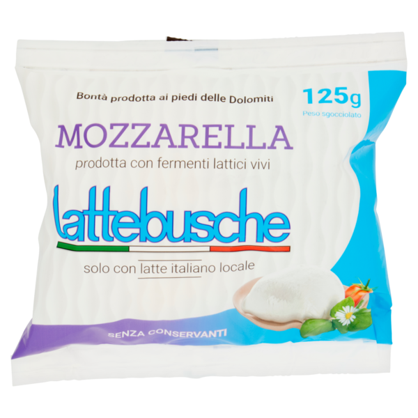 lattebusche Mozzarella 125 g