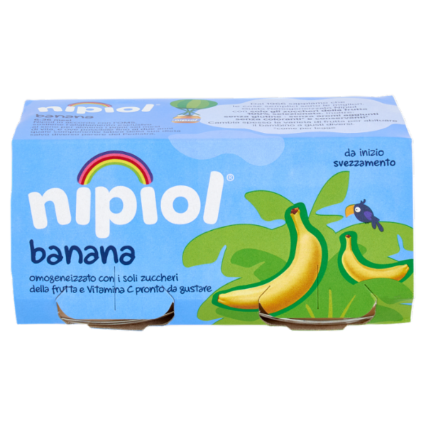 nipiol banana omogeneizzato 2 x 80 g