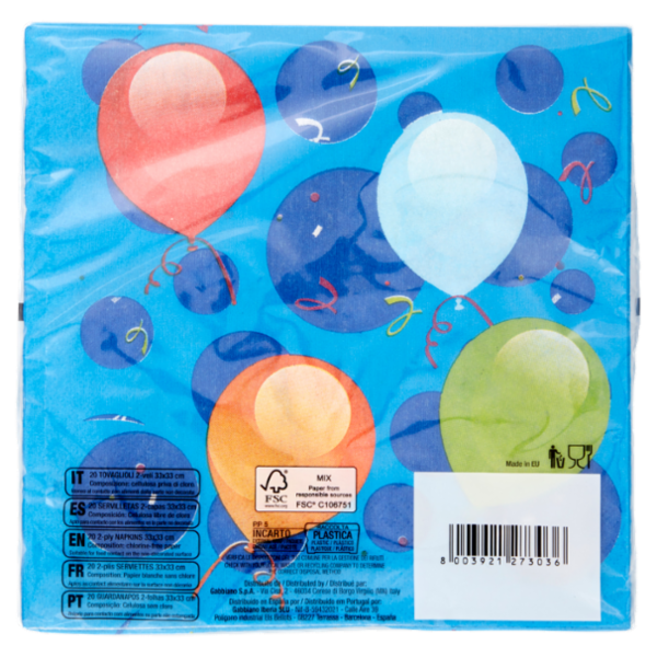 Smart Tovaglioli 2 veli 33x33 cm 20 pz