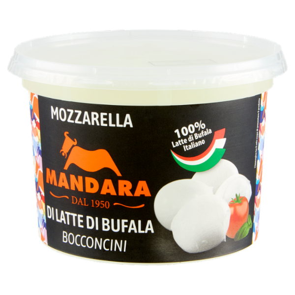 Mandara Mozzarella di Latte di Bufala Bocconcini 300 g