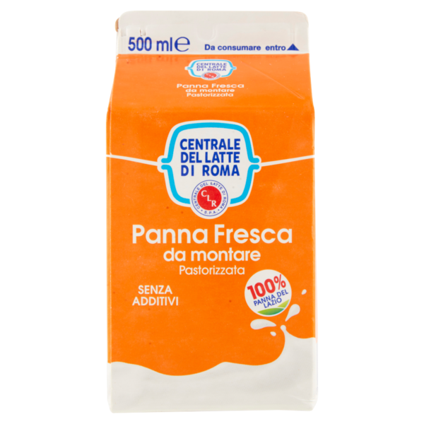 Centrale del Latte di Roma Panna Fresca da montare Pastorizzata 500 ml