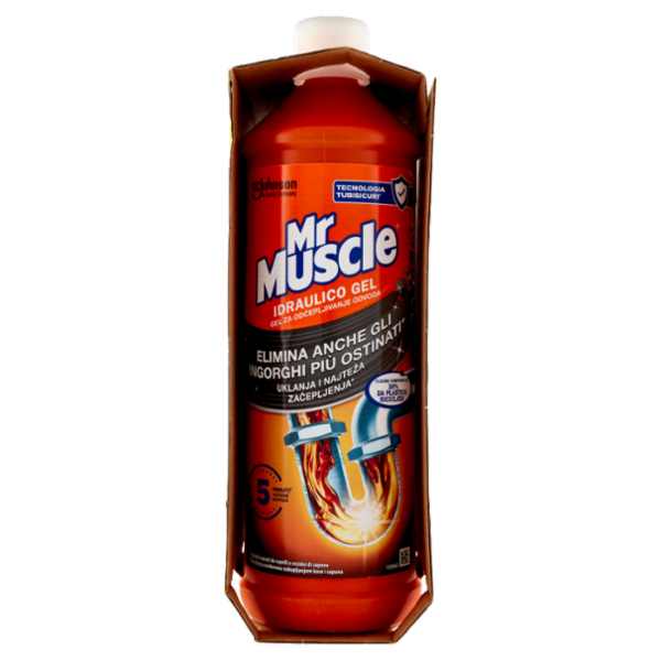 Mr Muscle Idraulico Gel Bipacco Cartone 2x1L