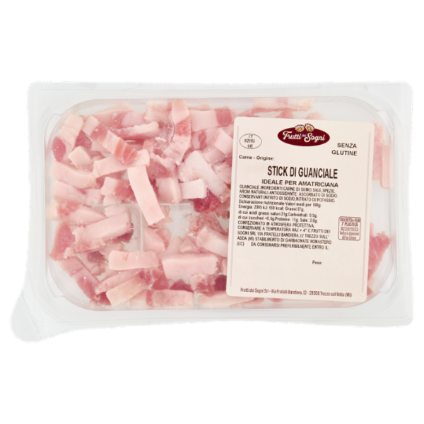 Frutti dei Sogni Stick di Guanciale 0,100 kg
