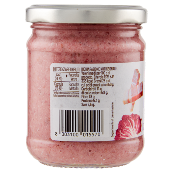 Selex Pesto con Radicchio e Speck 190 g