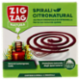 Zig Zag Natura Spirali Citronatural all'Olio Essenziale di Citronella 10 Spirali + 2 Piedistalli