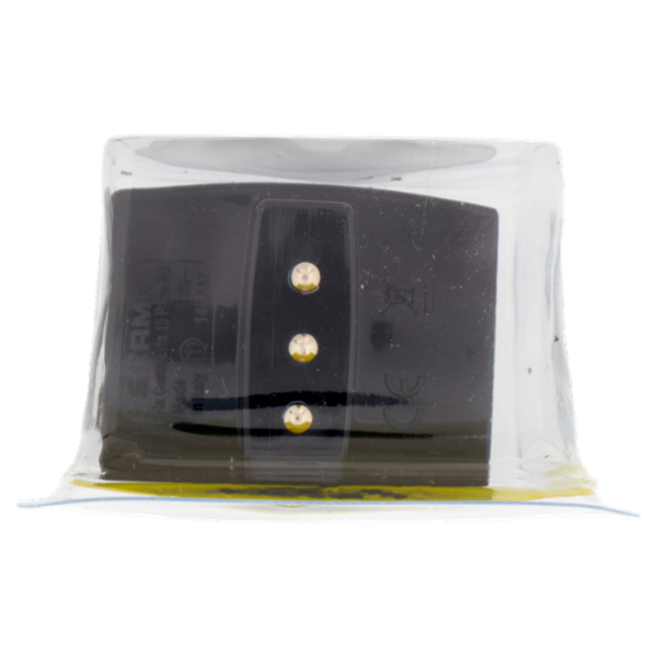 Selex Adattatore Pluristandard Spina 10A + 2 Prese 10A(Ita) + 1 Presa 10-16A(Ted) Nero