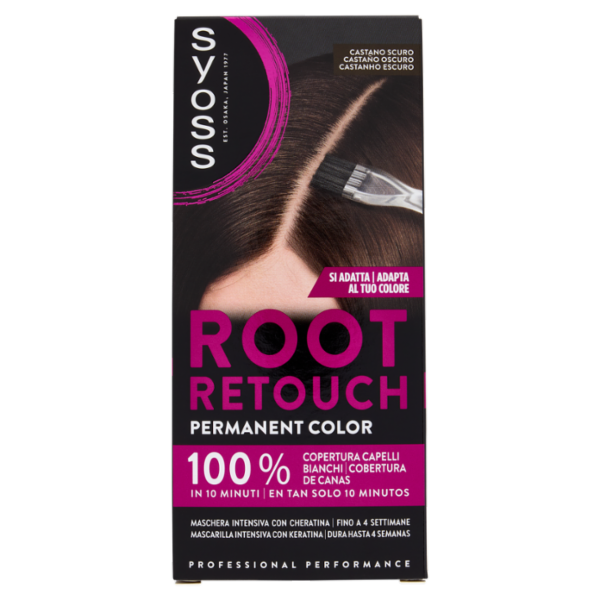 Syoss Root Retouch Permanent Color Castano Scuro