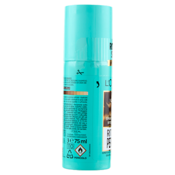 L'Oréal Paris Ritocco Perfetto Spray Istantaneo Ritocco Radici, i Castani, 75 ml