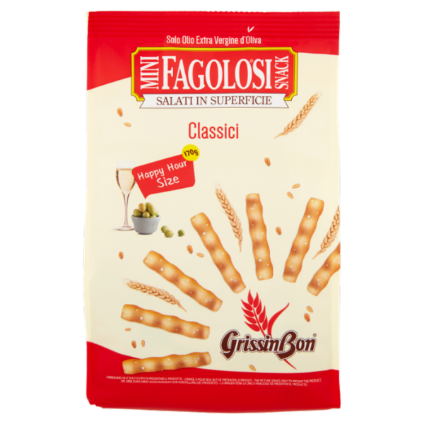 GrissinBon Fagolosi Mini Snack Classici 170 g