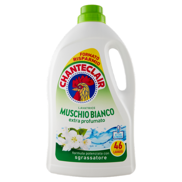 Chanteclair Lavatrice Muschio Bianco 2070 ml