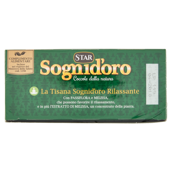 Sognid'oro Rilassante 20 x 2 g
