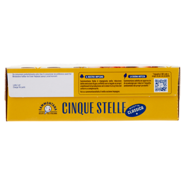 Sammontana Cinque Stelle Crema 6 x 75 g