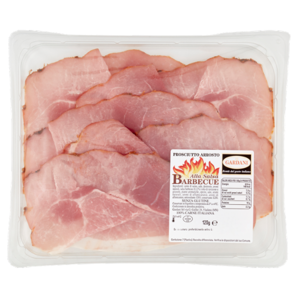 Gardani Prosciutto Arrosto alla Salsa Barbecue 120 g