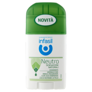 Infasil Deostick Neutro Sensazioni Naturali Olio Essenziale 40 Ml