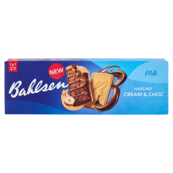 Bahlsen Milk Hazelnut Cream & Choc 100 g