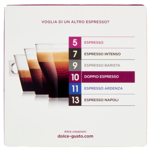 NESCAFÉ DOLCE GUSTO Doppio Espresso 16 capsule (16 tazze)