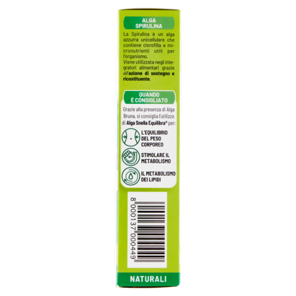 equilibra Alga Snella Metabolismo e Drenaggio 75 Compresse 30 g