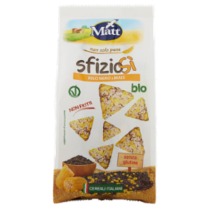Matt Non Solo Pane SfizioSì Riso Nero e Mais Bio 60 g