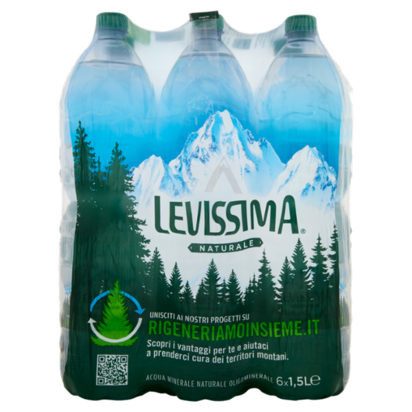 LEVISSIMA, Acqua Naturale 6 x 1,5L