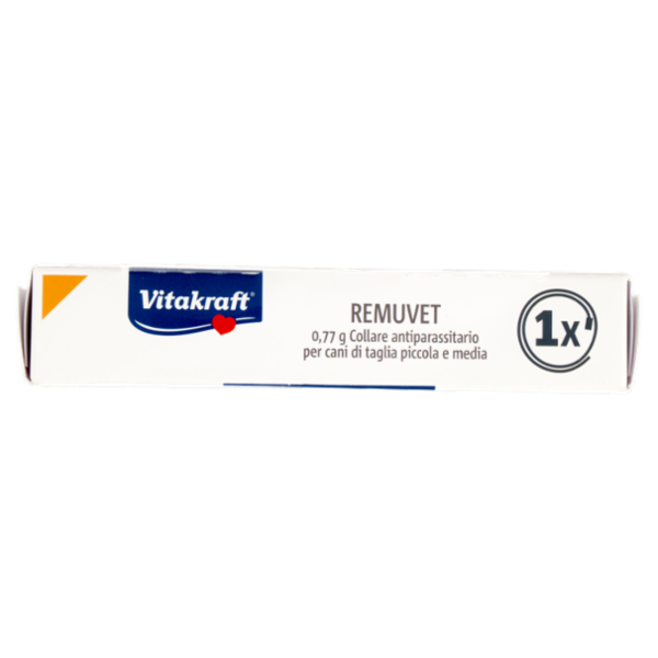 Vitakraft Remuvet 0,77 g Collare antiparassitario per cani di taglia piccola e media 1 pz