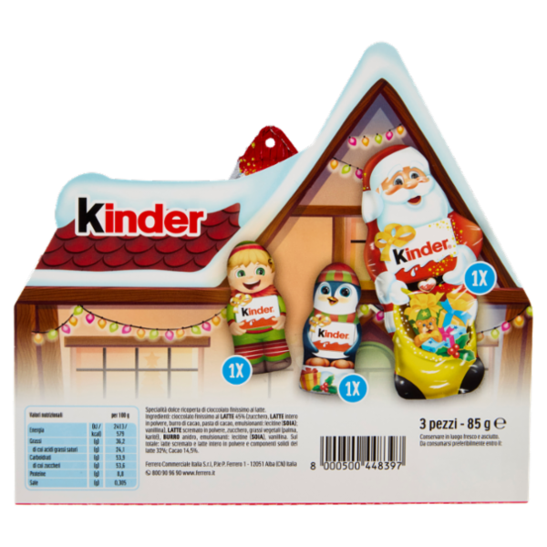 Kinder Figure Cave 3 pezzi 85 g