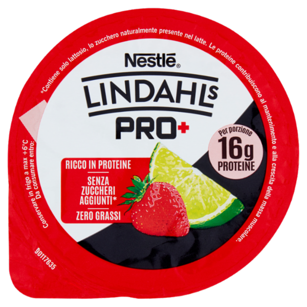 LINDAHLS Pro+ Gusto Fragola-Lime 160 g