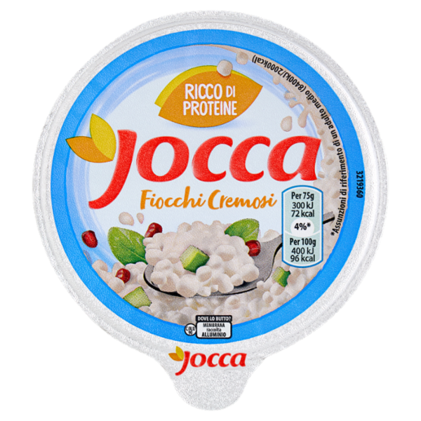 Jocca fiocchi di latte a base di formaggio fresco magro - 175g