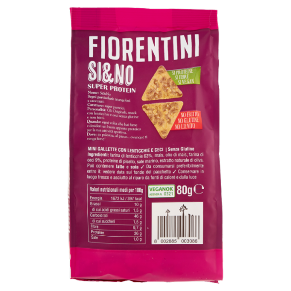 Fiorentini gli Originali Si&No Super Protein 80 g