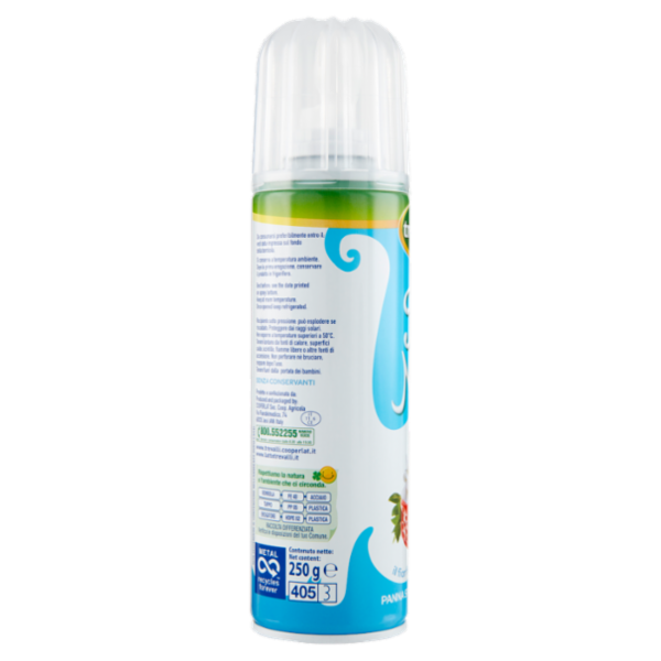 treValli Fior di Neve Panna Spray Zuccherata 250 g