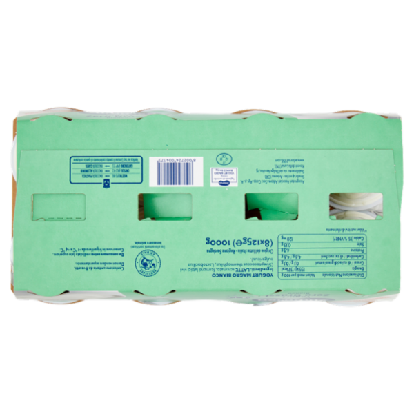 Arborea Yogurt Zero Grassi Bianco 8 x 125 g