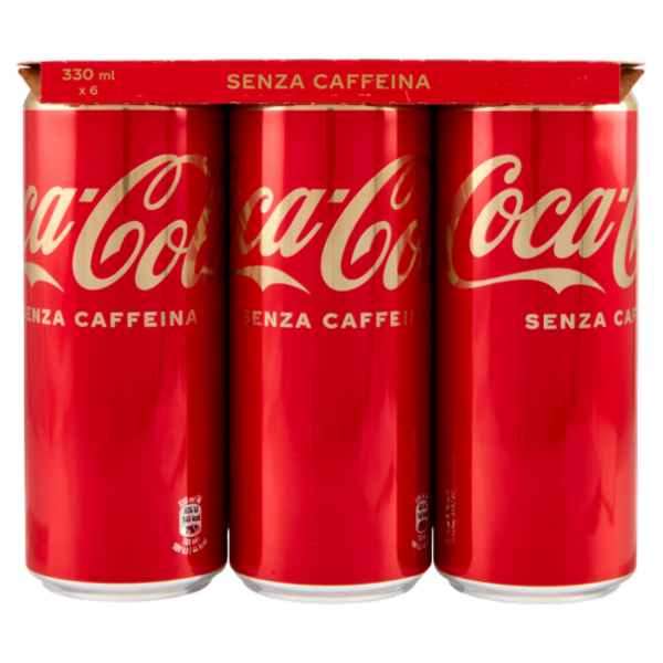 Coca-Cola Senza Caffeina 6 x 33 cl
